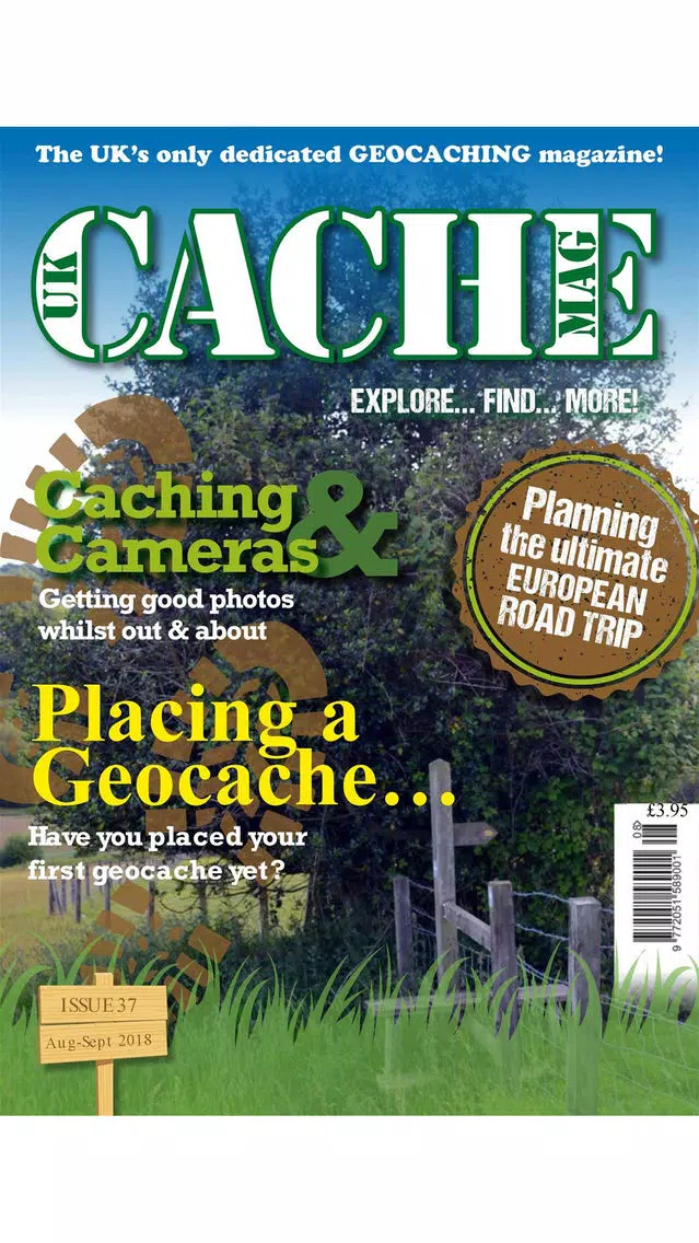 Capturas de pantalla de UK Cache Magazine