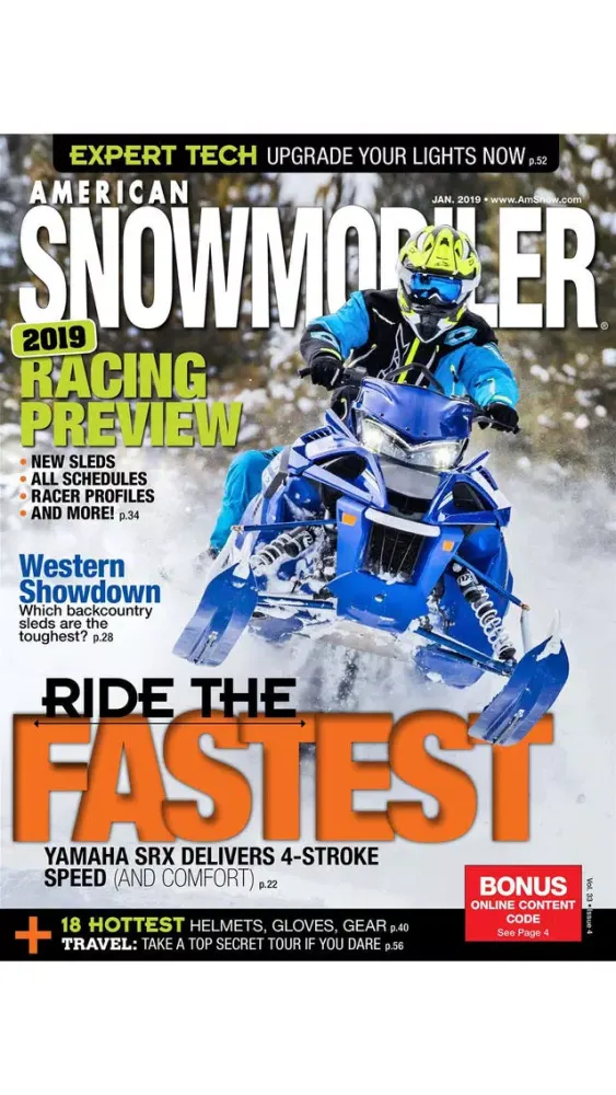 Tangkapan skrin American Snowmobiler