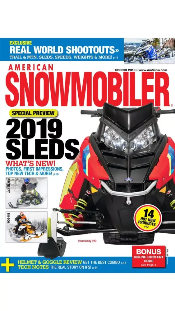 Tangkapan skrin American Snowmobiler