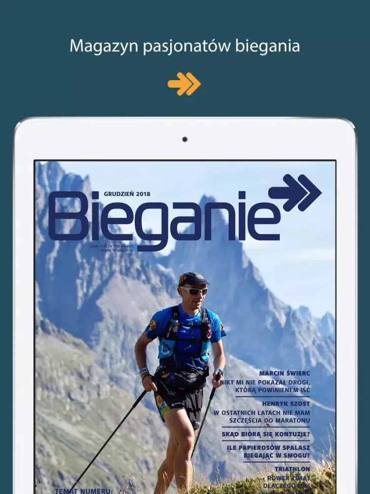 Capturas de pantalla de Magazyn Bieganie iPad 