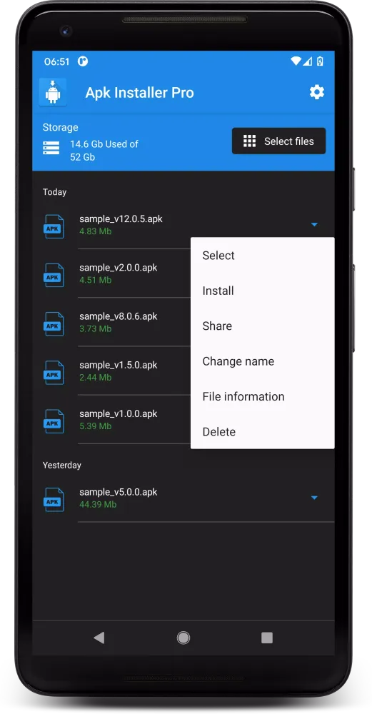 Apk Installer Pro应用截图