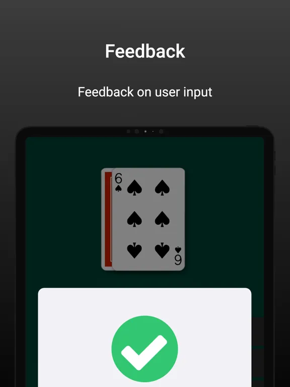 Blackjack - Flashcard Drills iPad  Screenshots