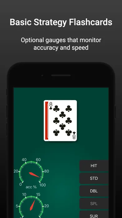 Blackjack - Flashcard Drills Screenshots