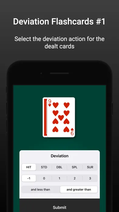 Blackjack - Flashcard Drills Screenshots