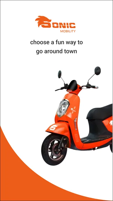 Capturas de pantalla de Sonic Mobility Sharing Scooter
