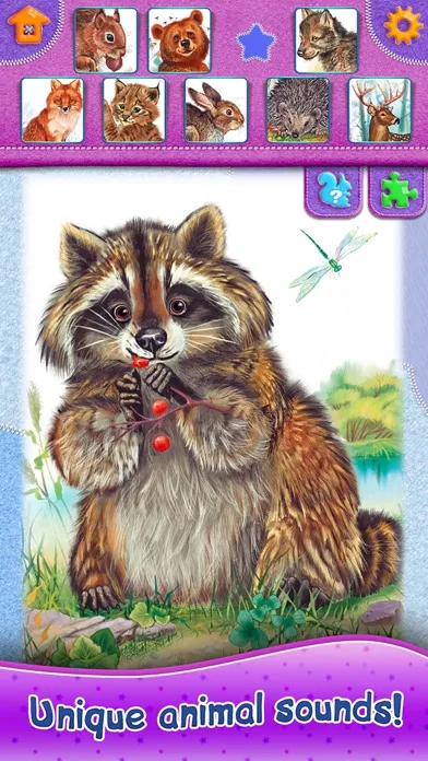 Animals words for kids! Rhymes应用截图