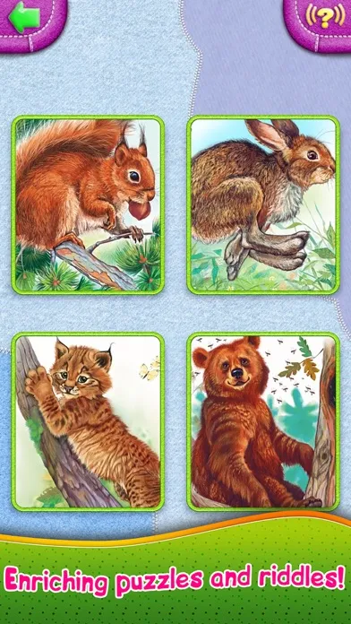 Animals words for kids! Rhymes应用截图