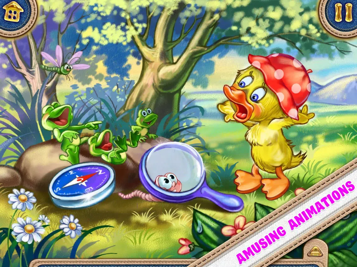 Captures d'écran de Five Ducklings! Educational song with fun animations and a karaoke feature! iPad 
