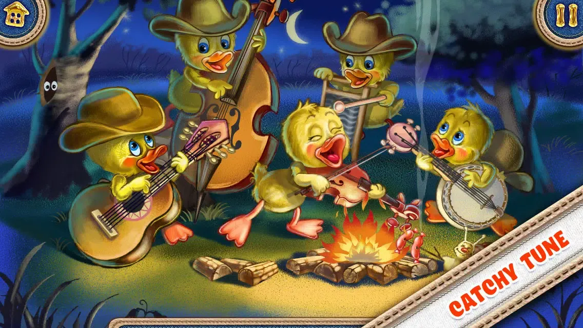Captures d'écran de Five Ducklings! Educational song with fun animations and a karaoke feature!