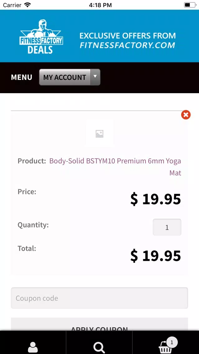 Fitness Factory Deals应用截图