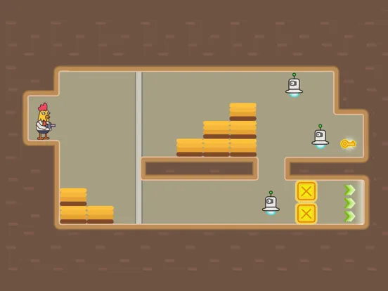 Mr Chicken Escape iPad  스크린샷