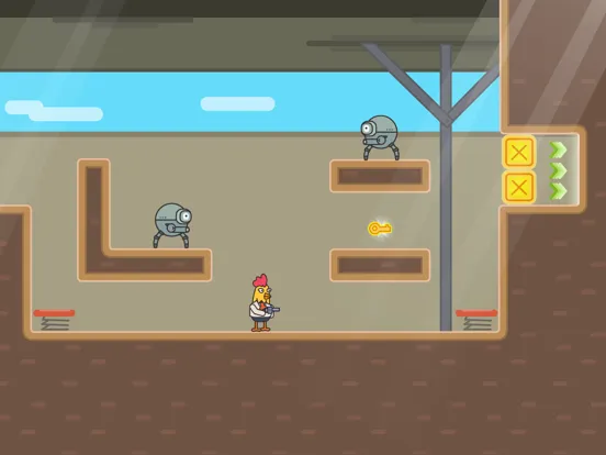 Mr Chicken Escape iPad  스크린샷