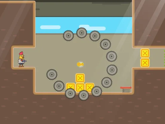 Mr Chicken Escape iPad  스크린샷