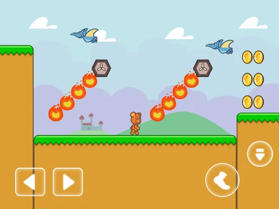 Super Bear Toon:Dinos World iPad  Screenshots