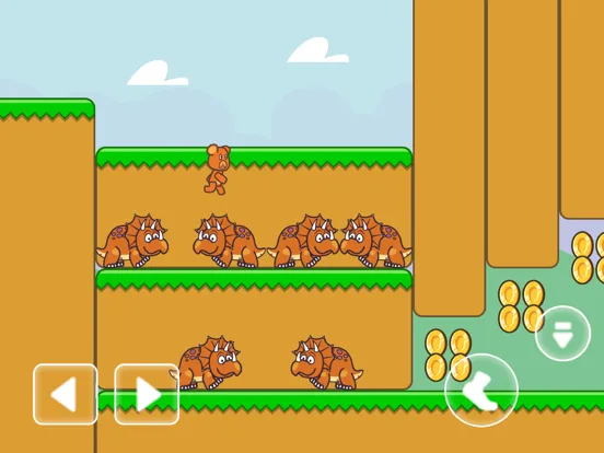 Super Bear Toon:Dinos World iPad  Screenshots