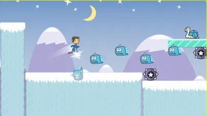 Capturas de tela do Super Hank Run:Ice Runner