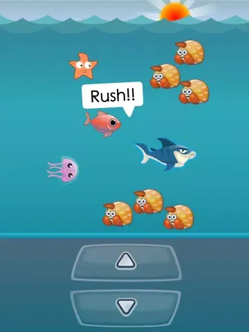 تصاویر Mad Fish Run - The Fish & Shark Legends iPad 