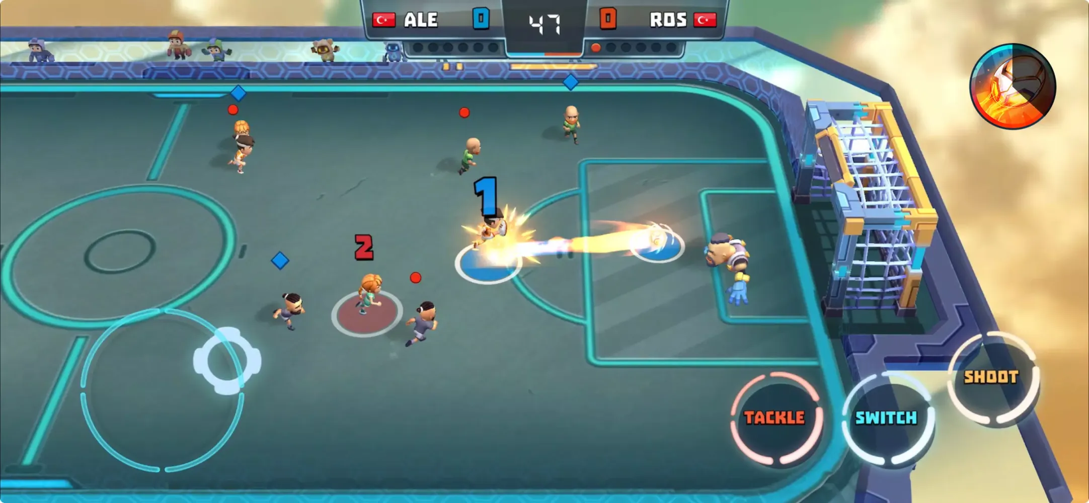 تصاویر Goal Battle