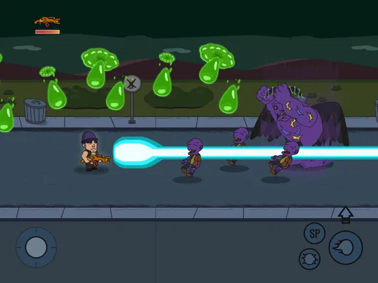 Tangkapan skrin Hero Zombies War iPad 