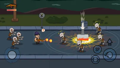 Tangkapan skrin Hero Zombies War