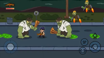 Tangkapan skrin Hero Zombies War