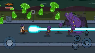 Tangkapan skrin Hero Zombies War
