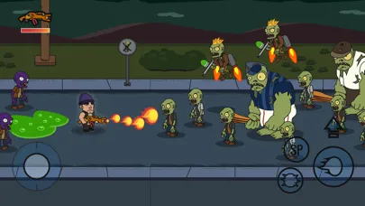 Tangkapan skrin Hero Zombies War