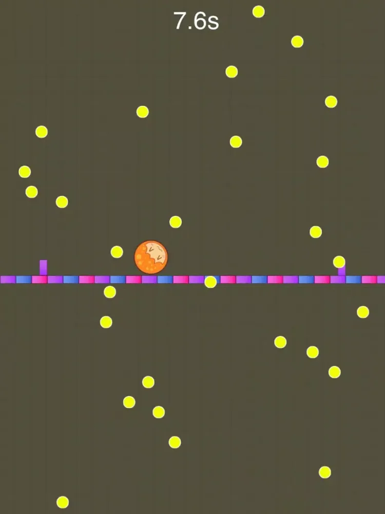 Roll The Ball To Survive iPad  स्क्रीनशॉट