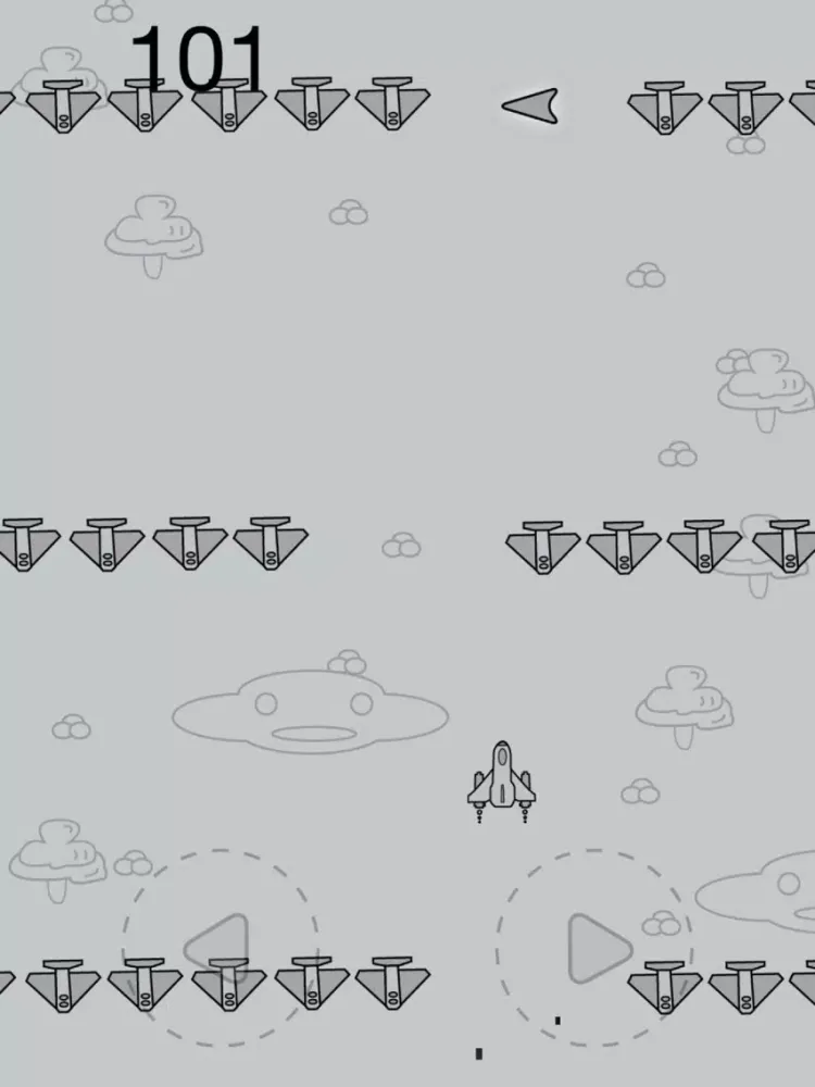 Captures d'écran de Wile Ship Escape - Beneath The Arrows iPad 
