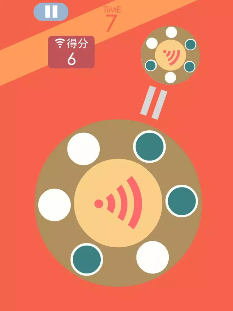 Capturas de tela do Wifi Finger:Make Dots Glow - Amazing Tap Sports 1010 iPad 