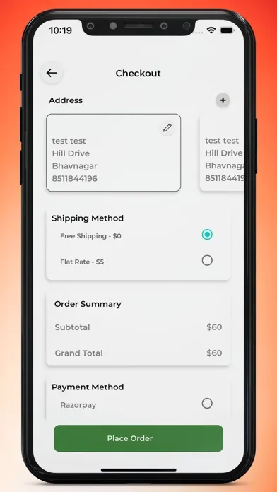 Screenshot di Mobile App For Magento 2