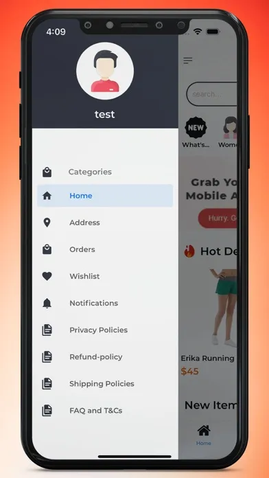 Screenshot di Mobile App For Magento 2