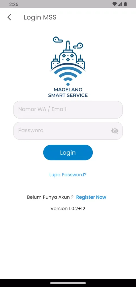Magelang Smart Service (MSS) Screenshots