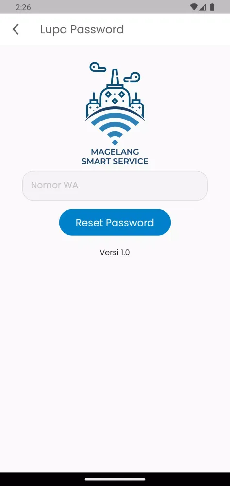 Magelang Smart Service (MSS) Screenshots