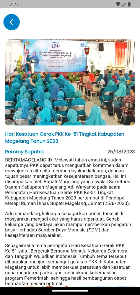 Magelang Smart Service (MSS) Screenshots