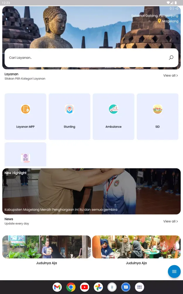 Magelang Smart Service (MSS) Screenshots