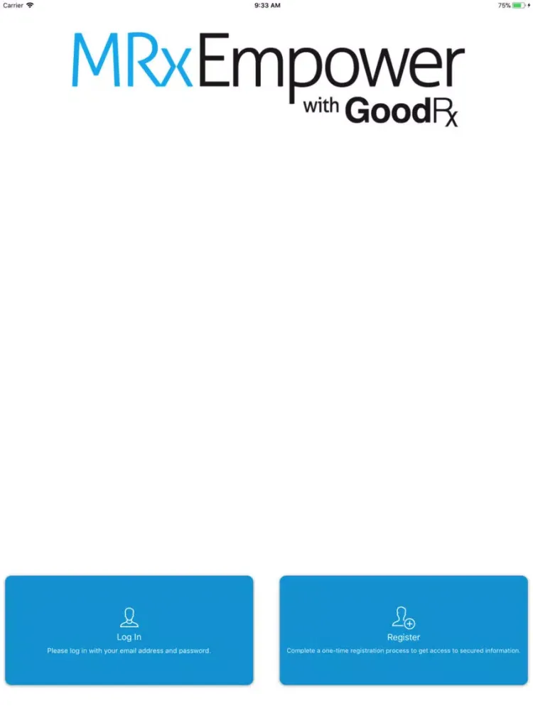 MRx Empower with GoodRx iPad  Screenshots