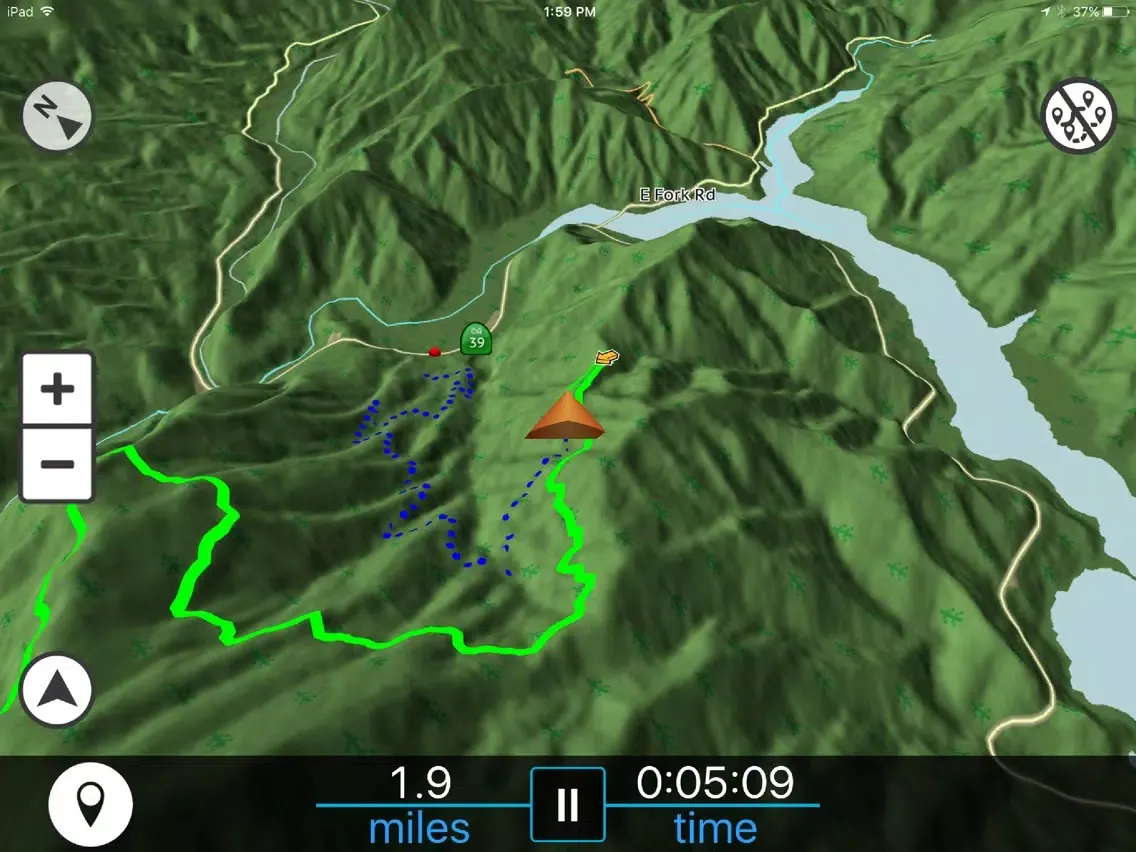 Magellan TRX iPad  Screenshots