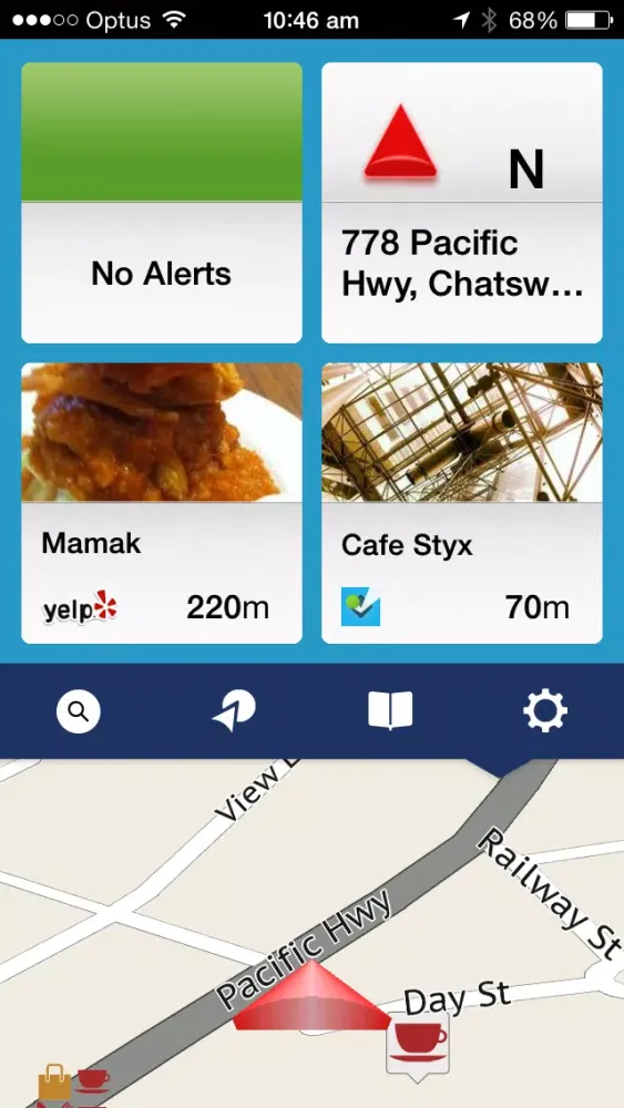Navman SmartGPS AU/NZ Ekran Görüntüleri