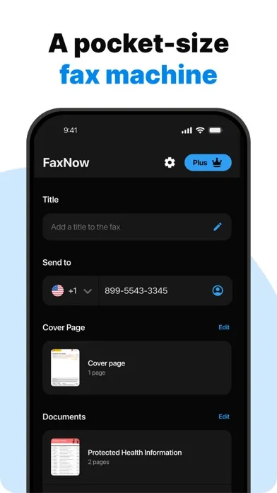 FaxNow - Smart AI Fax سکرین شاٹس