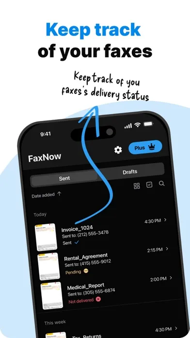 FaxNow - Smart AI Fax سکرین شاٹس