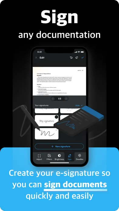 Ảnh chụp màn hình của ScanNow - Convert Pics to PDF