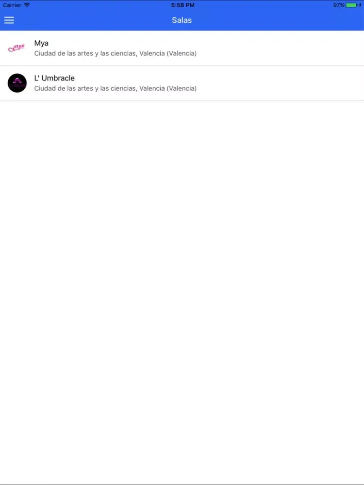 Capturas de tela do SMD VIP iPad 