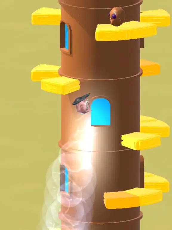 Windmill Jump 3D - Don Quixote iPad  스크린샷