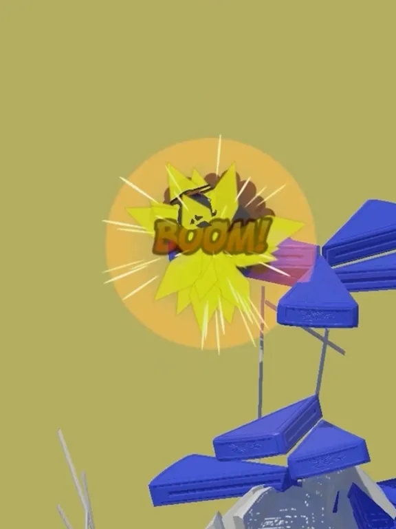 Windmill Jump 3D - Don Quixote iPad  스크린샷