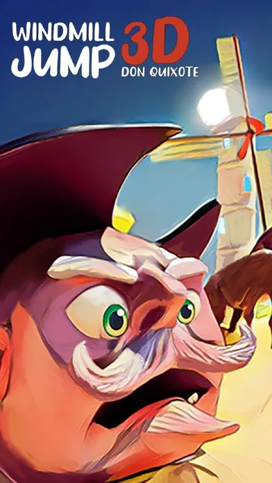 Windmill Jump 3D - Don Quixote 스크린샷