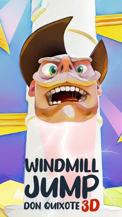 Windmill Jump 3D - Don Quixote 스크린샷