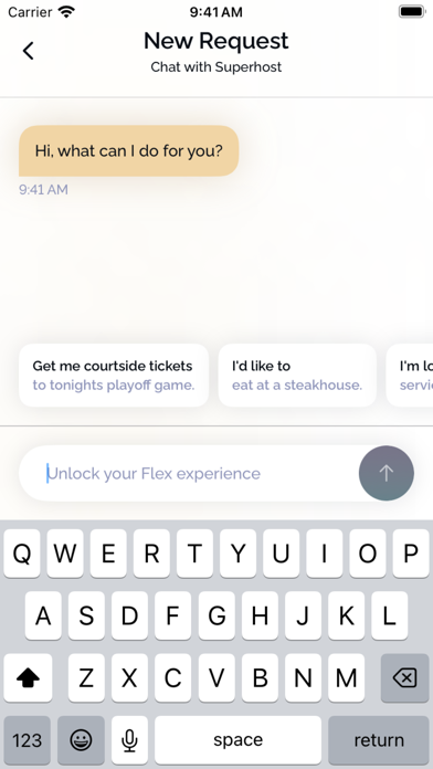 Flex Concierge Screenshots