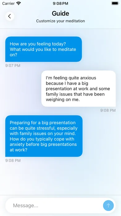 Capturas de pantalla de Guide: Create Your Meditations