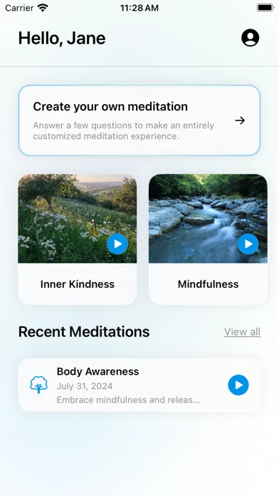 Capturas de pantalla de Guide: Create Your Meditations